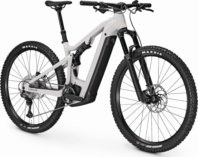 2024 Focus Thron2 6.7 Lightgrey Glossy ebike