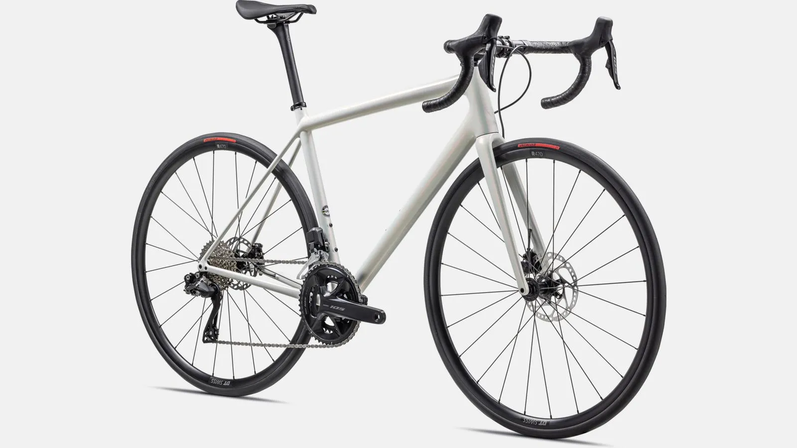 AETHOS COMP - SHIMANO 105 DI2 Gloss 100% Red Ghost Pearl Over Dune White/Dune White