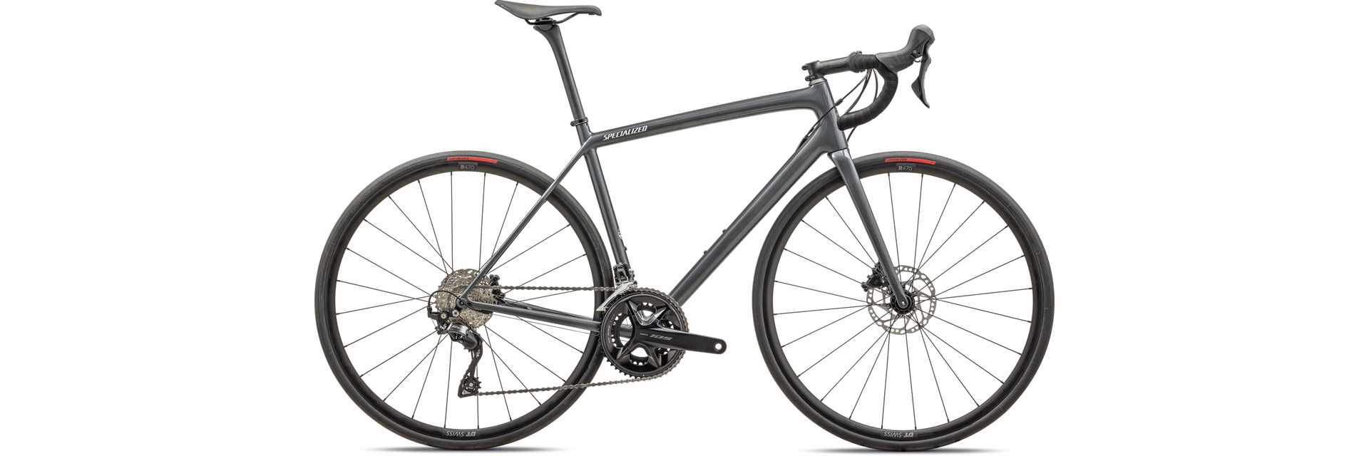 Aethos Sport - Shimano 105 - GLOSS FOG TINT CARBON DUNE WHITE