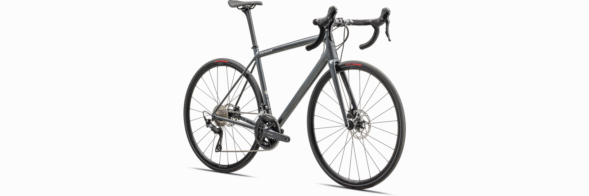 Aethos Sport - Shimano 105 - GLOSS FOG TINT CARBON DUNE WHITE