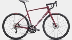 Allez SATIN MAROON/SILVER DUST/FLO RED