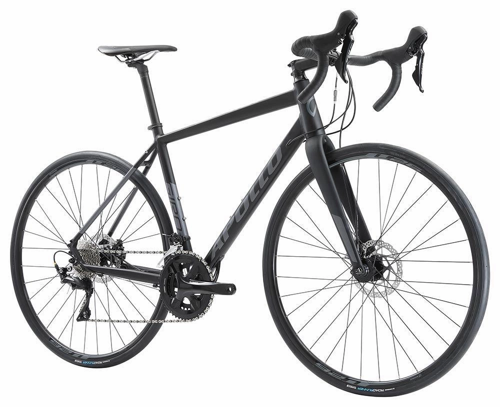 Apollo Giro 40 Road Bike - Black/Charcoal