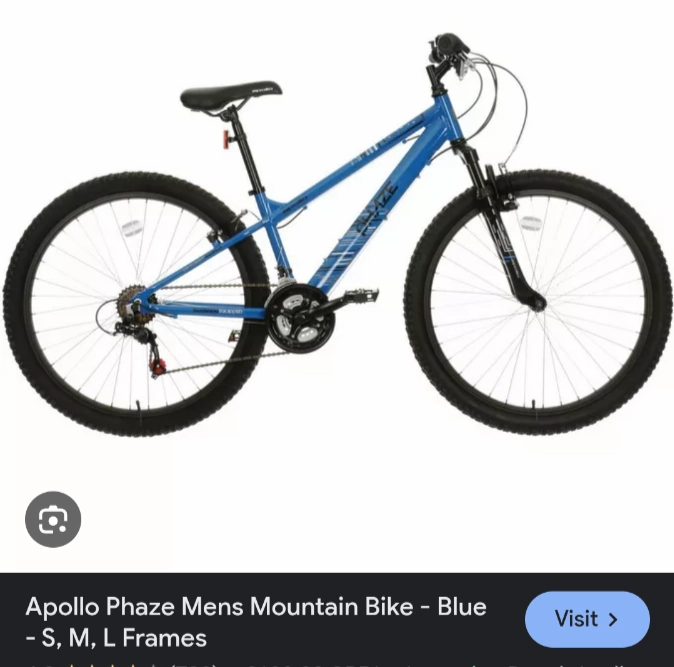 Apollo Phaze Mens Mountain Bike 2023