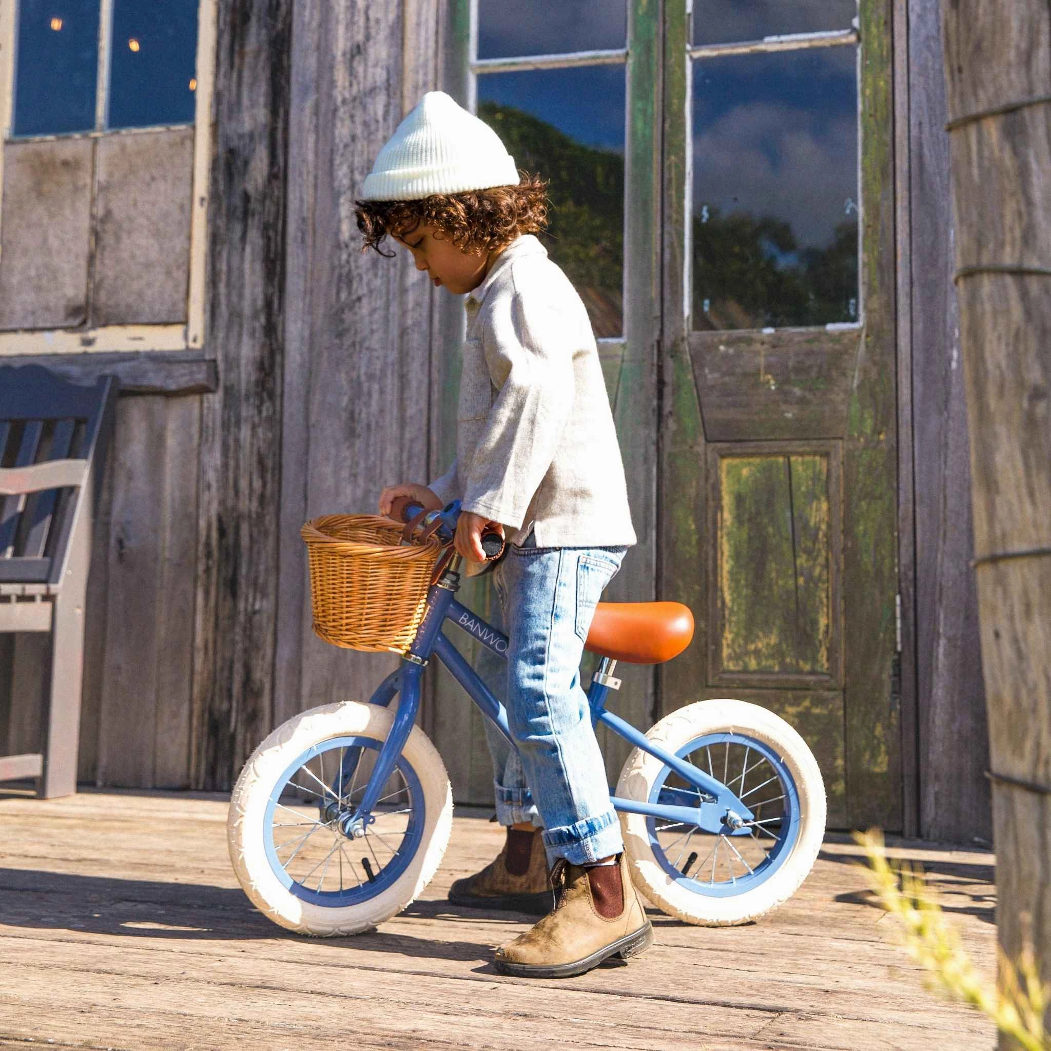 Banwood First Go Balance Bike - Blue
