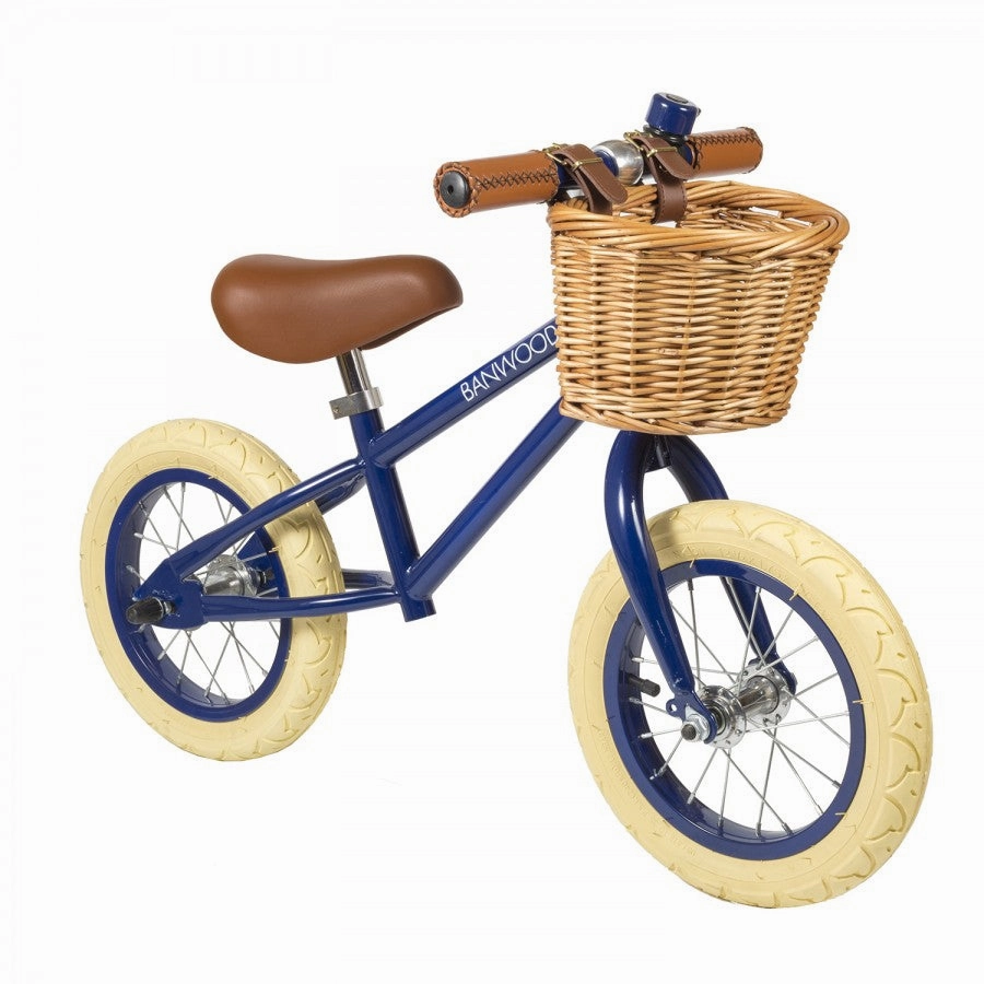 Banwood First Go Balance Bike - Navy Blue