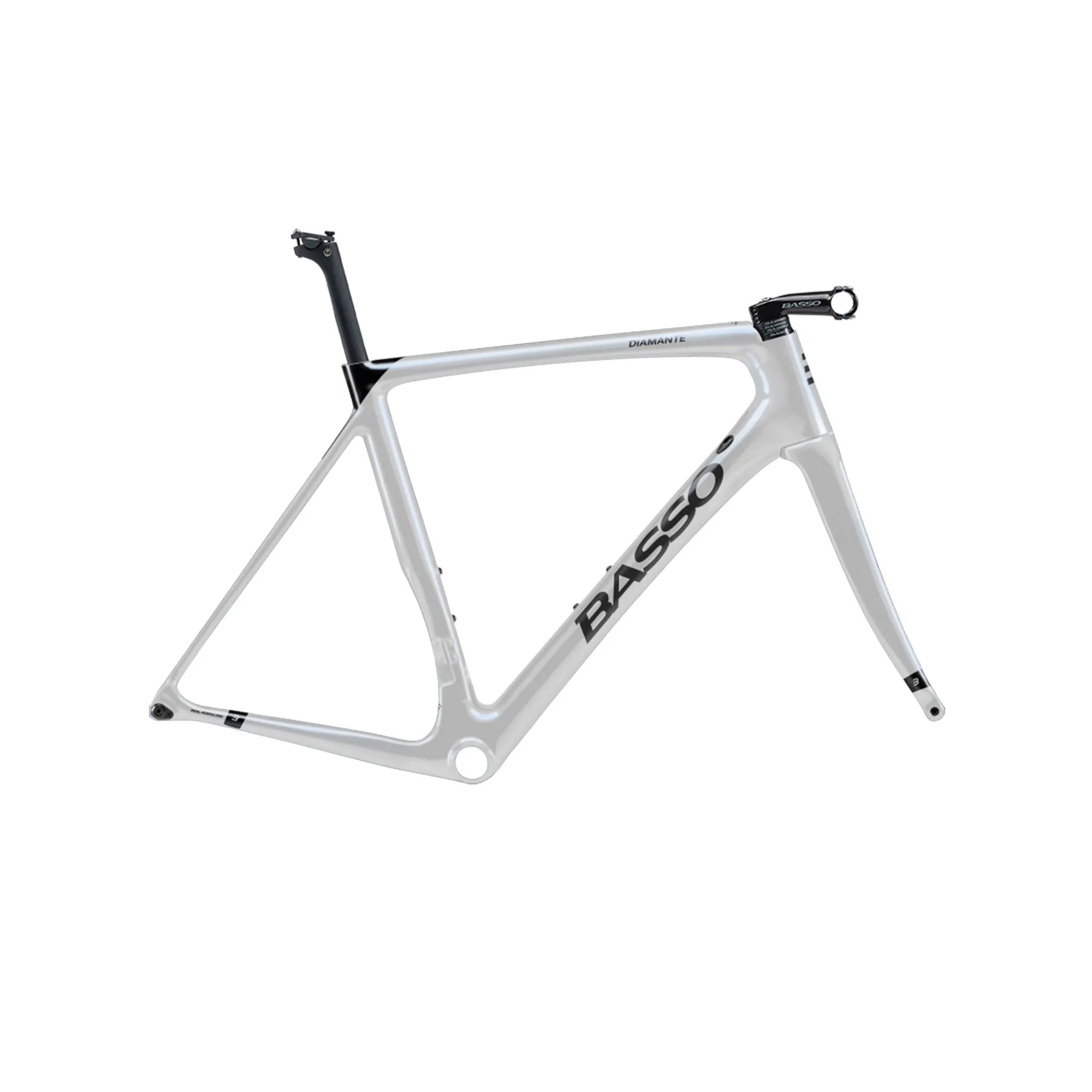 Basso Diamante Rim Brake Frameset