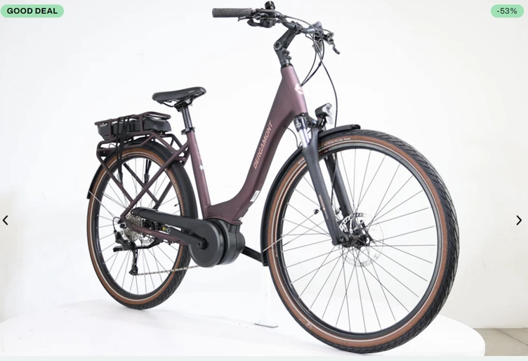 Bergamont E-Horizon 4 RT - Aubergine 2023