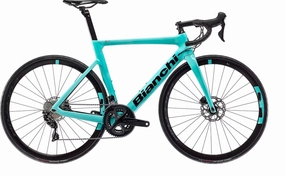 Bianchi Aria Aero Rival eTap AXS 46/33 (Celeste Ck16 Black Full Glossy)