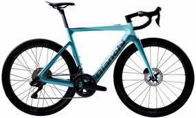 Bianchi E-Oltre Ultegra Di2 Electric Road Bike 2025 - Celeste