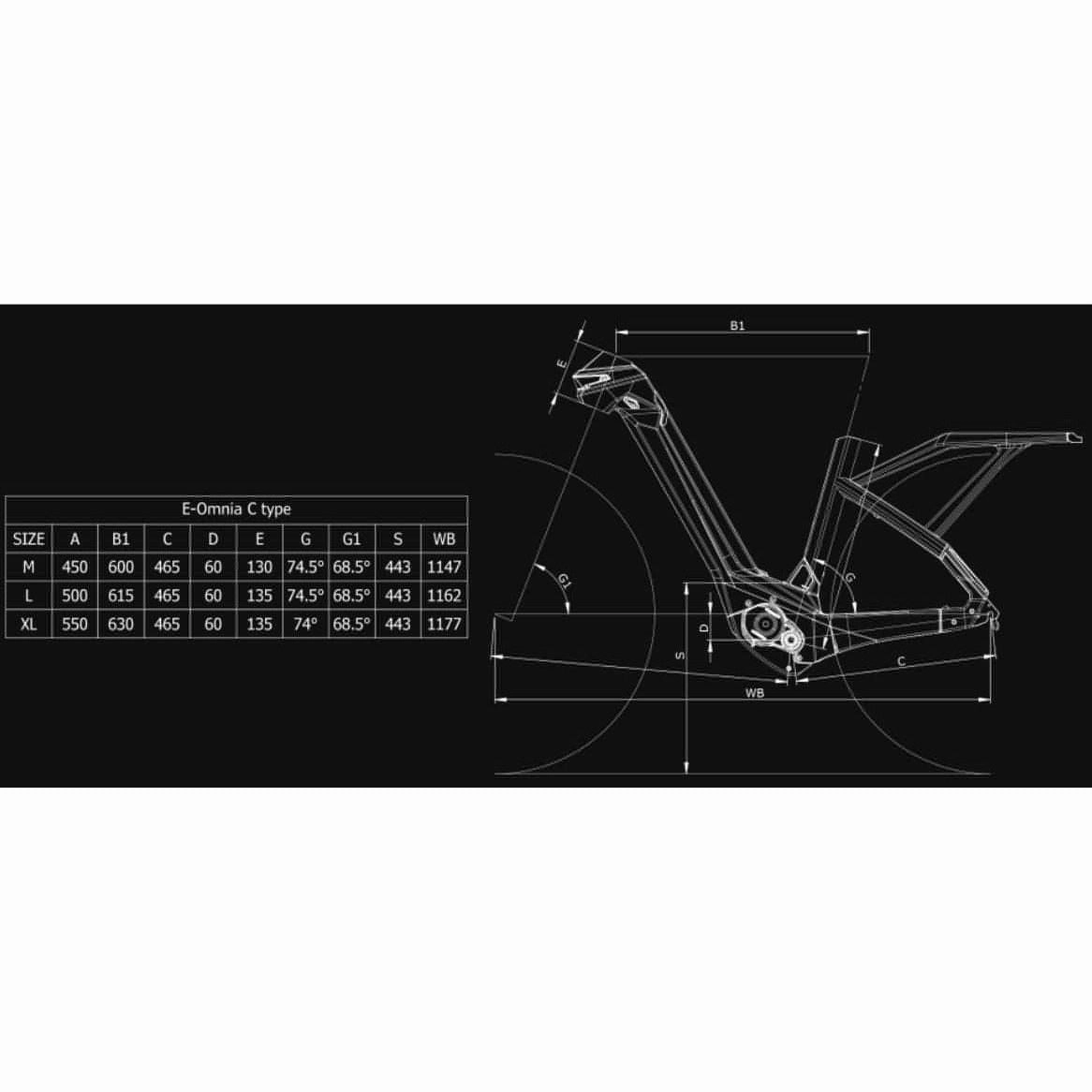 Bianchi E-Omnia C-Type Deore Electric Hybrid Bike 2022 - Black