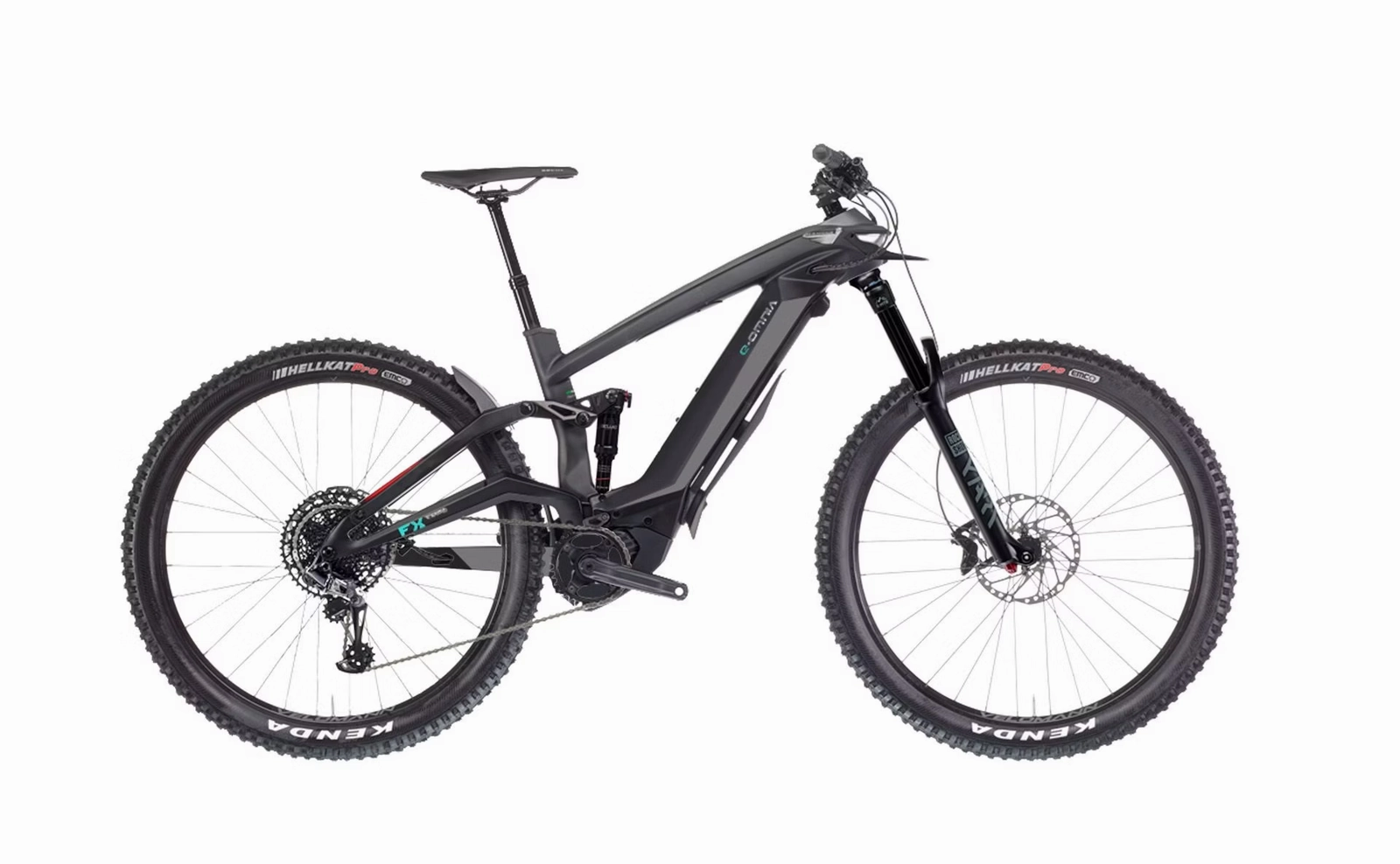 Bianchi e-Omnia FX Type - GX Eagle (Black/Gray Matt-Glossy)