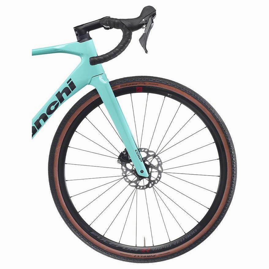 Bianchi Impulso Comp GRX610 Carbon Gravel Bike 2025 - Celeste