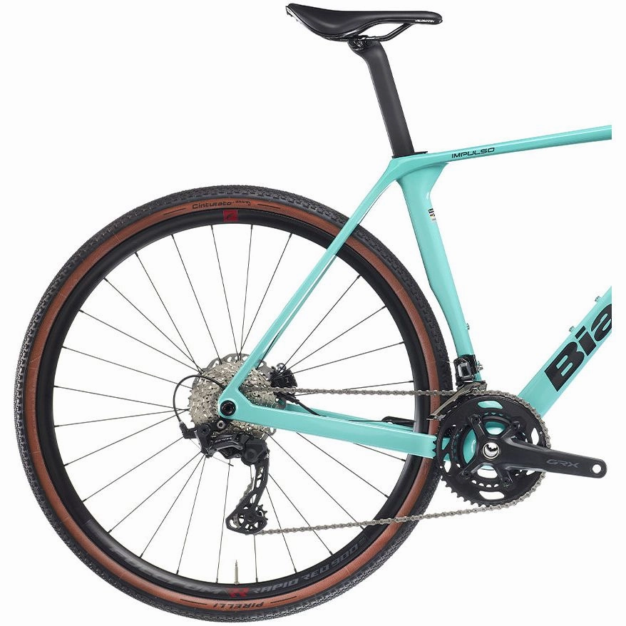 Bianchi Impulso Comp GRX610 Carbon Gravel Bike 2025 - Celeste