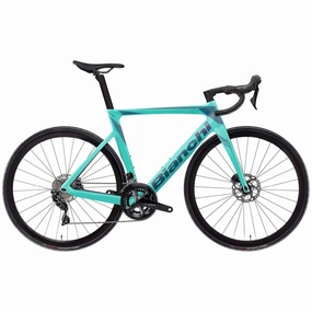 Bianchi Oltre Race 105 Racing 400 Carbon Road Bike 2025 - Celeste