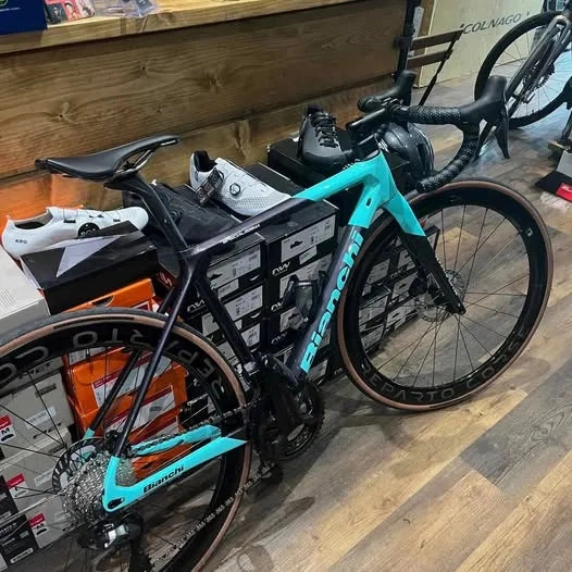 Bianchi Specialissima Pro Racing Team Special edition frame kit 2023