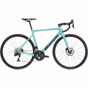 Bianchi Sprint 105 Di2 Carbon Road Bike 2025 - Celeste