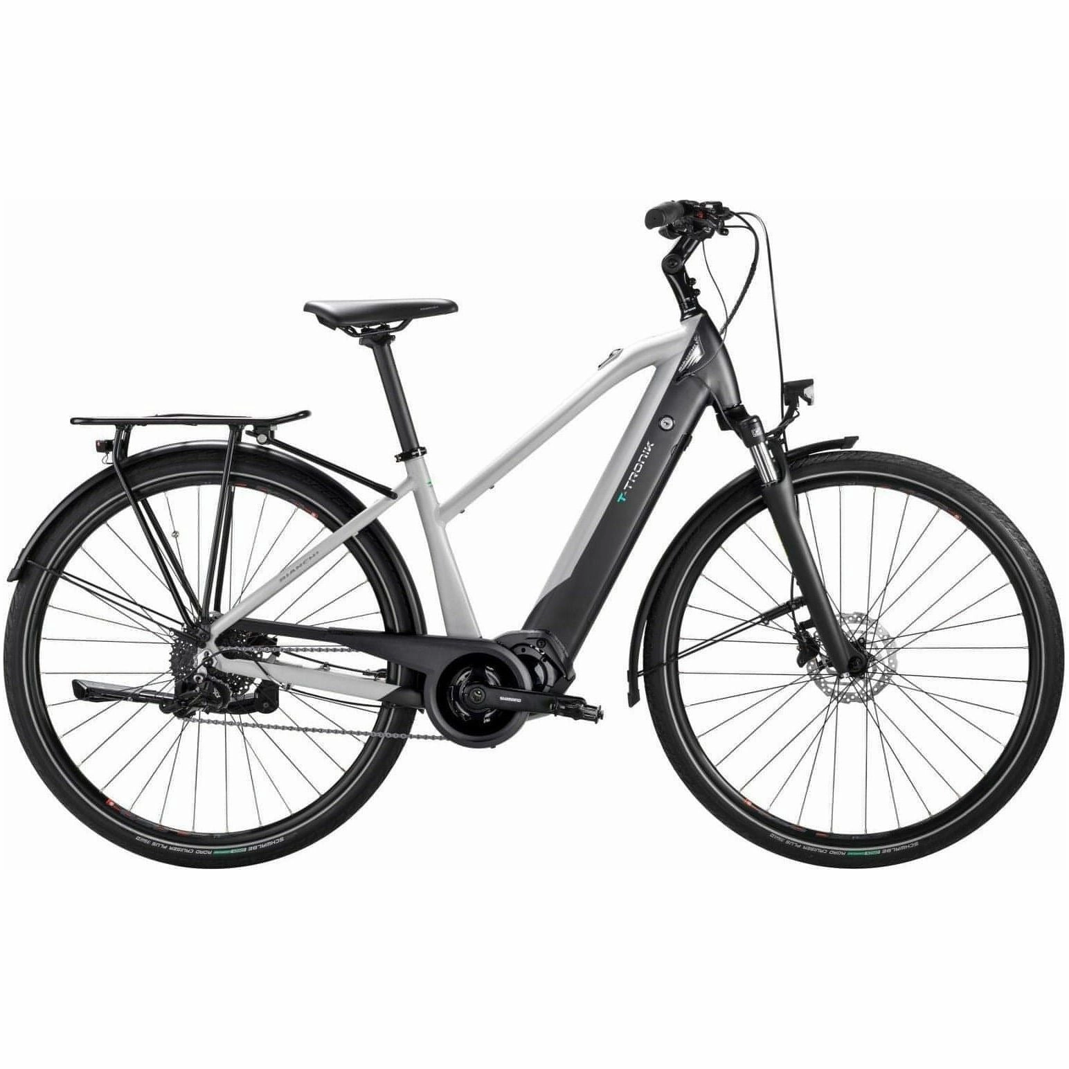Bianchi T-Tronik T-Type Step Thru Electric Hybrid Bike 2024 - Halong Rocks