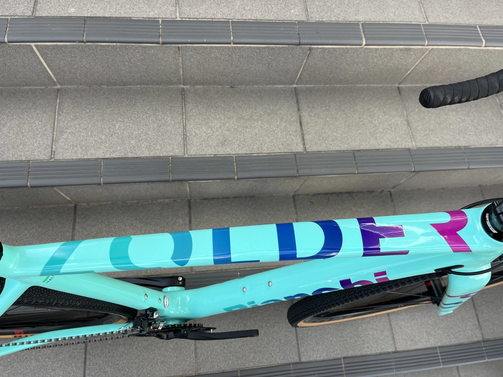 Bianchi Zolder Pro GRX (Ck16 Rainbow Decal)