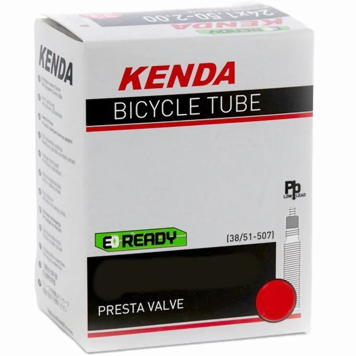 Bicycle Tube - 700C, 20-28C 60mm Presta Valve
