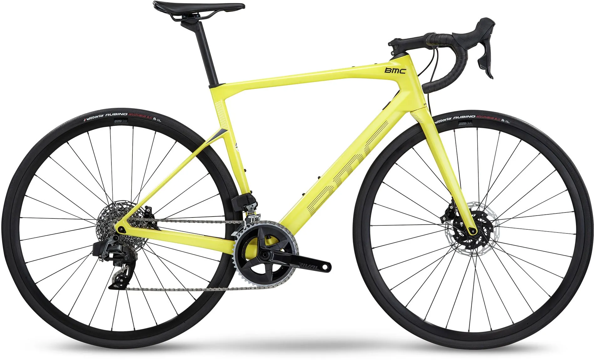 BMC Roadmachine Four Rival AXS Carbon Road Bike 2022 - Yellow