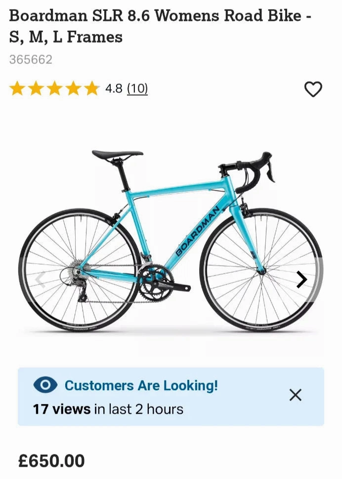 Boardman SLR 8.6 Women's 2021