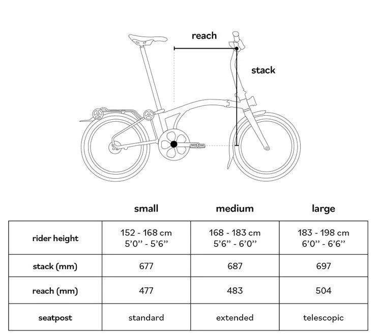 Brompton G Line Electric with Rack Large Folding Bike - Forest Green