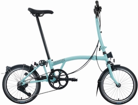 Brompton C Line H12 Folding Bike - Turkish Green