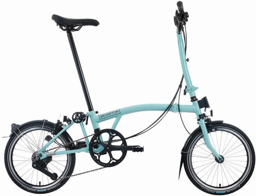 Brompton C Line H12 Folding Bike - Turkish Green