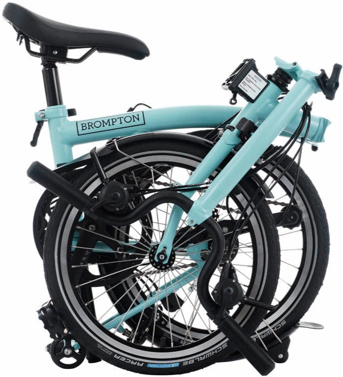 Brompton C Line H12 Folding Bike - Turkish Green