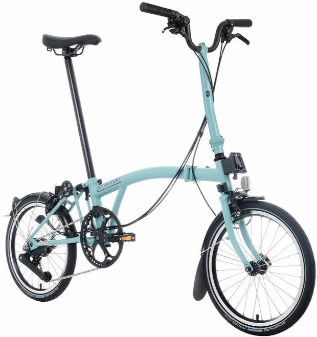 Brompton C Line H12 Folding Bike - Turkish Green