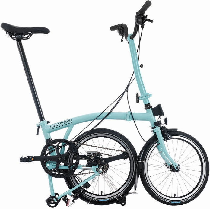 Brompton C Line H12 Folding Bike - Turkish Green