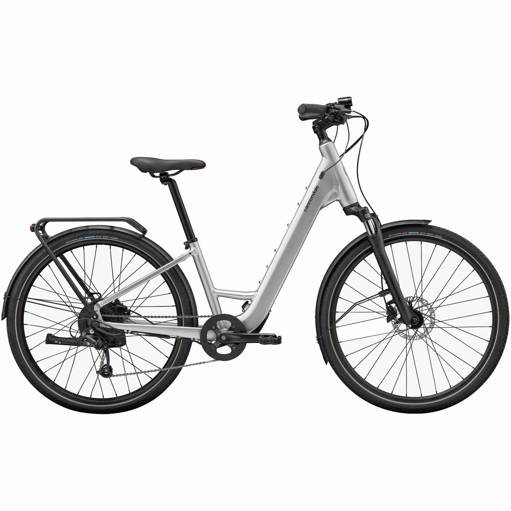 Cannondale Mavaro Neo SL 2 Low-Step Electric Hybrid Bike 2025 - Mercury