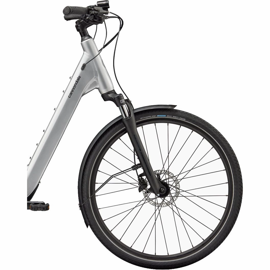 Cannondale Mavaro Neo SL 2 Low-Step Electric Hybrid Bike 2025 - Mercury