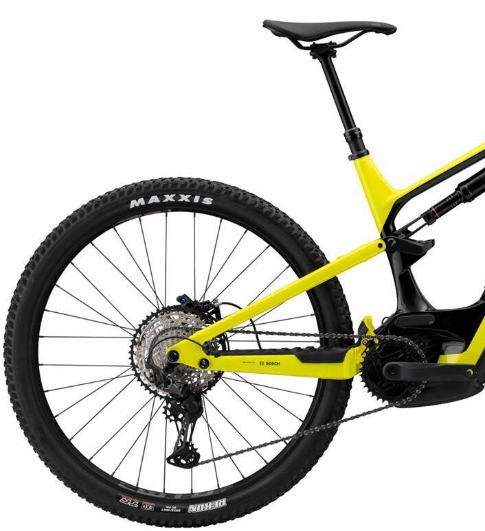 Cannondale Moterra Neo Carbon 2 Electric Full Suspension Mountain Bike 2023 - Highlighter