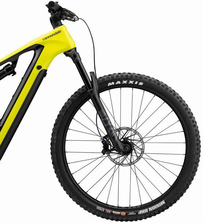 Cannondale Moterra Neo Carbon 2 Electric Full Suspension Mountain Bike 2023 - Highlighter