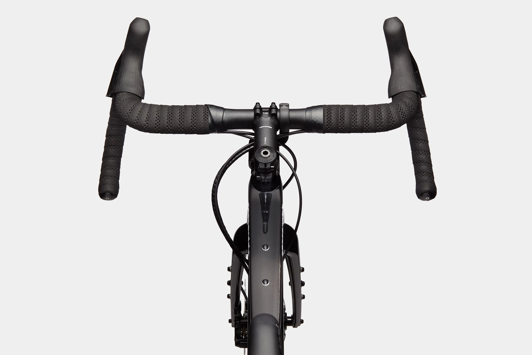 Cannondale Topstone Carbon 3 L 650b - Tinted Black w/ White