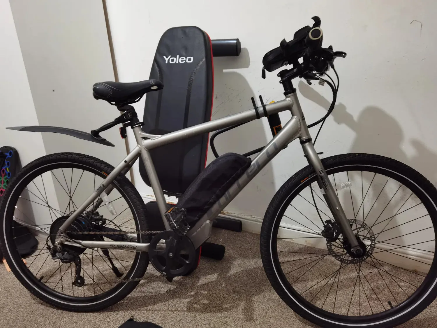 Carrera Subway E Mens Electric Hybrid Bike 2.0 2022