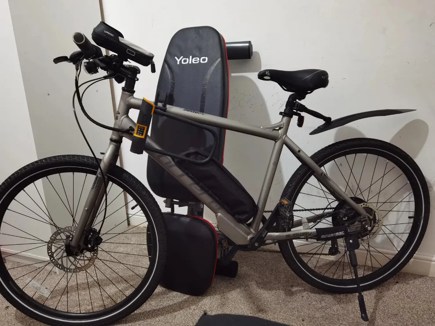 Carrera Subway E Mens Electric Hybrid Bike 2.0 2022