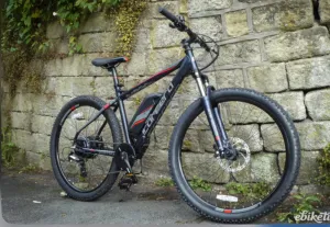 Carrera Vengeance E Mens Electric Mountain Bike Microshift 2.1 2023