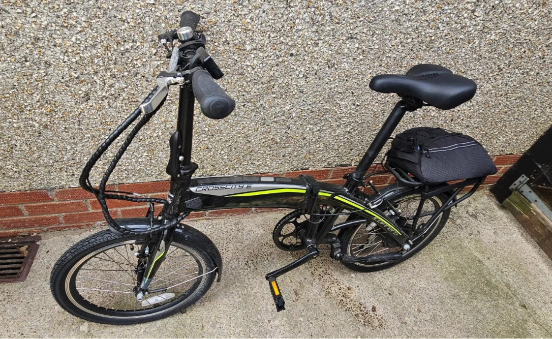 Carrera Crosscity Folding Electric Bike 2020