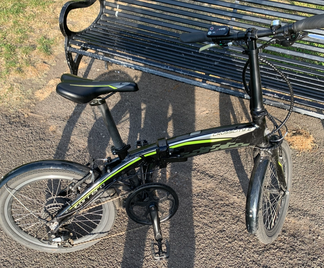 Carrera Crosscity Folding Electric Bike 2021