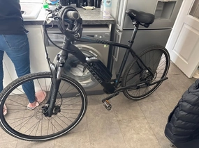 Carrera Crossfire E Mens Electric Hybrid Bike 2022