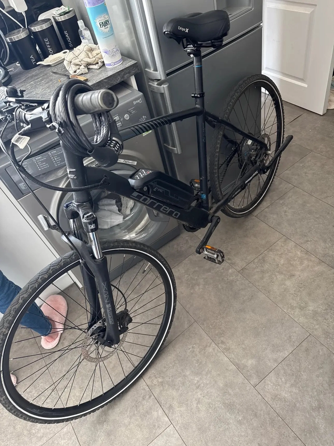 Carrera Crossfire E Mens Electric Hybrid Bike 2022