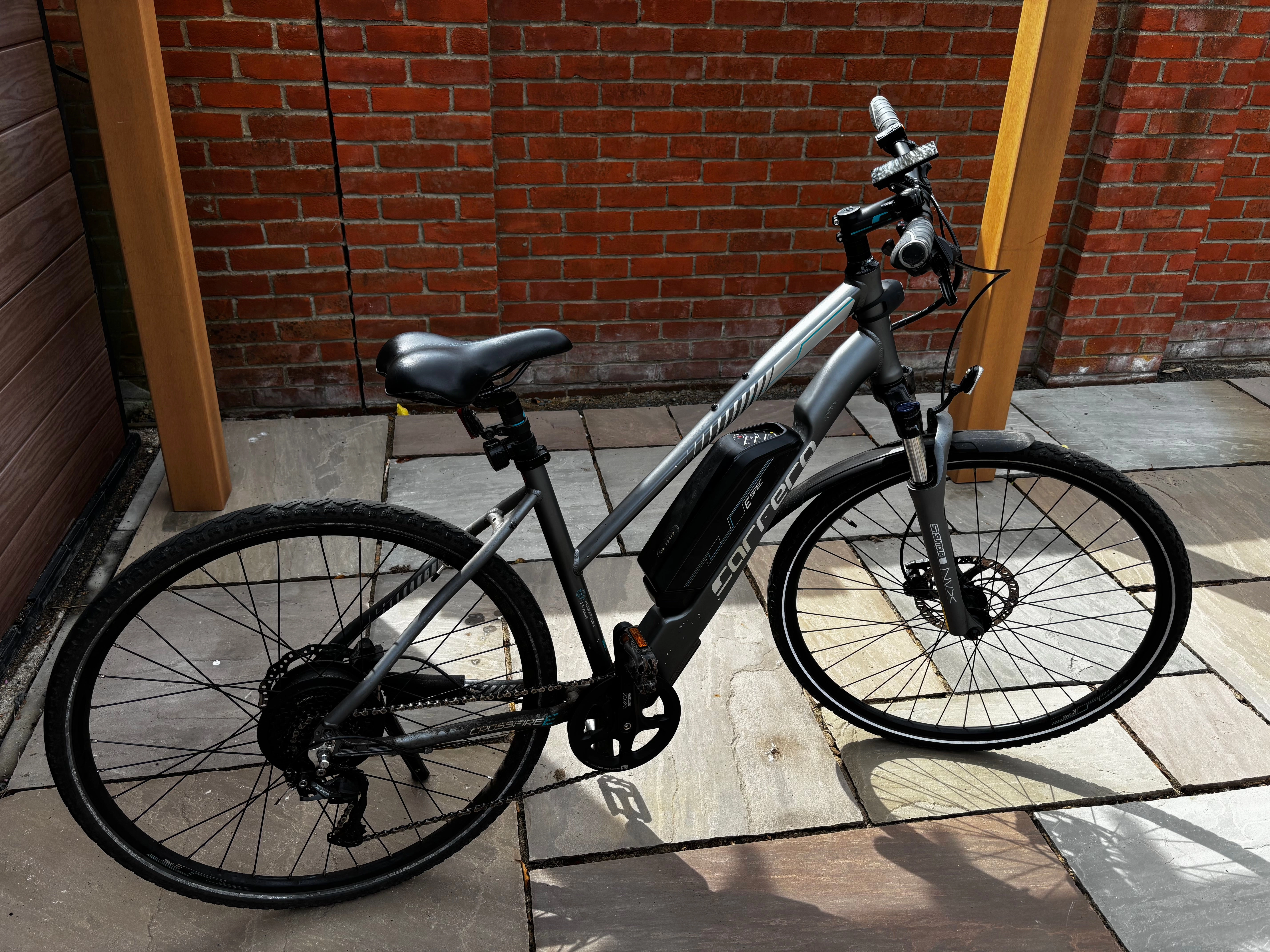 Carrera Crossfire Womens Electric Hybrid Bike 2.0 2022