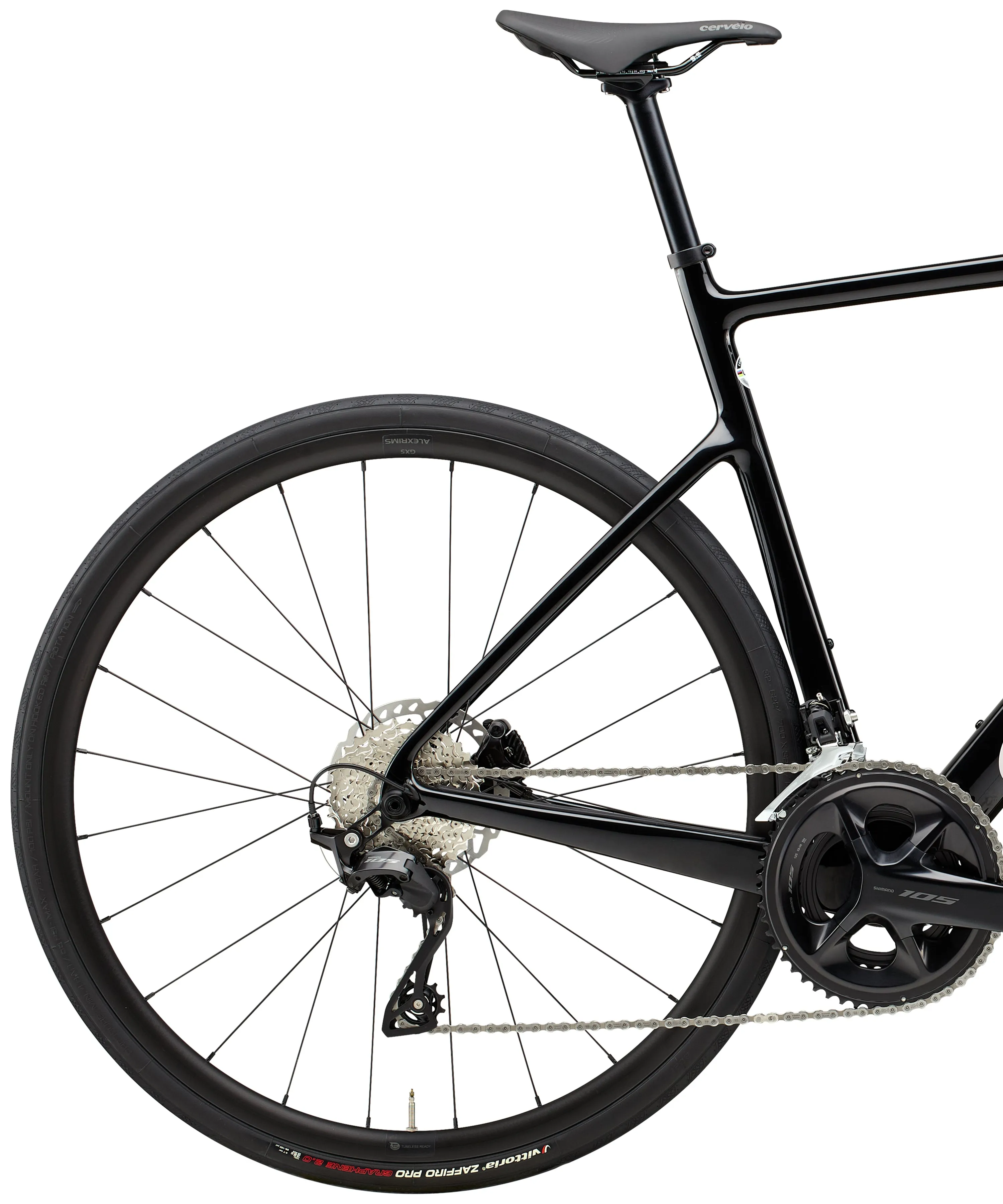 Cervelo Caledonia 105 Carbon Road Bike 2025 - Black