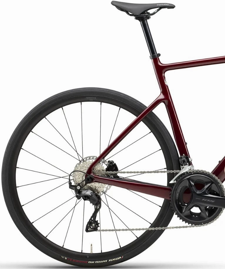 Cervelo Caledonia 105 Carbon Road Bike 2025 - Carmine