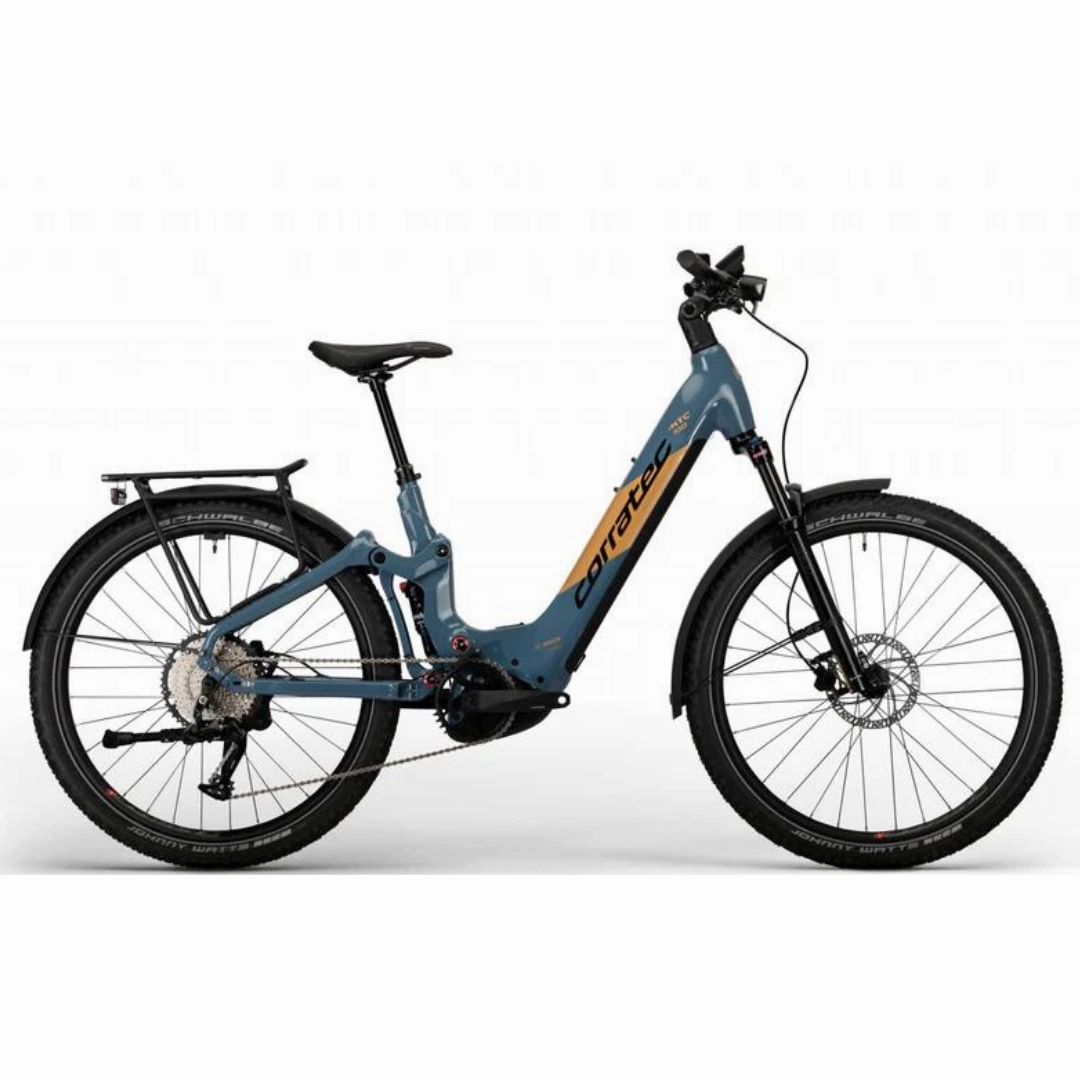 Corratec MTC 100 Wave E-Power E-Bike - Blue / Gold
