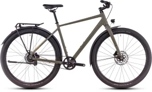 Cube Hyde Pro FE Hybrid Bike 2025 - Dusty Olive