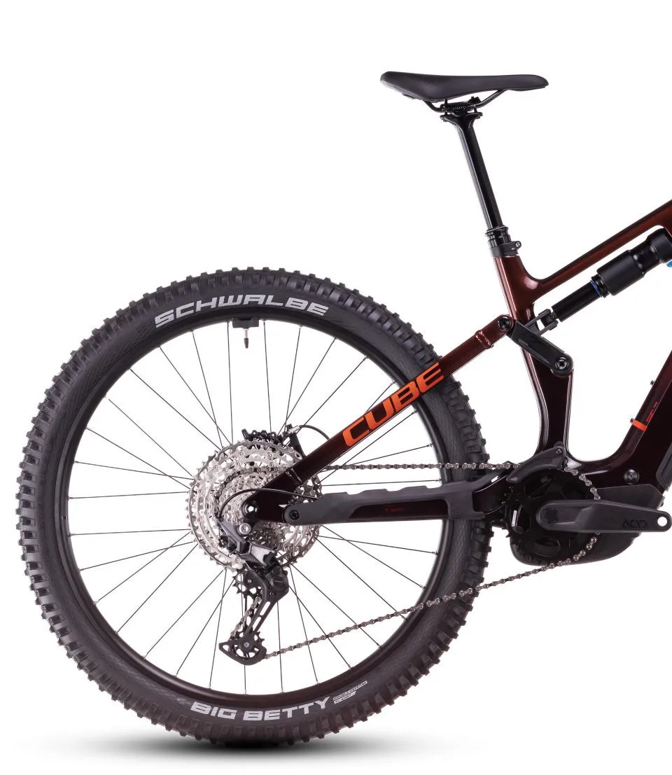 Cube Stereo One77 HPC Race 800 Electric Full Suspension Mountain Bike 2025 - Liquid Orange