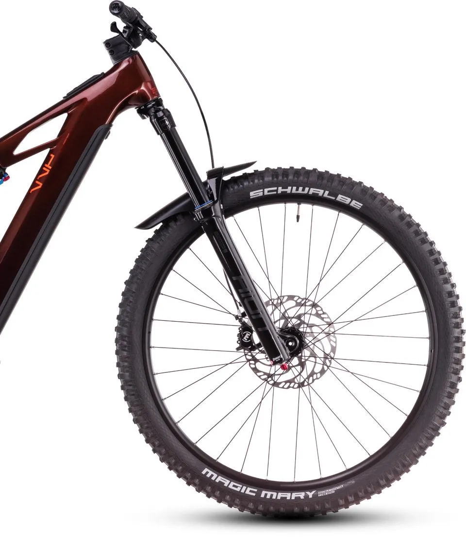 Cube Stereo One77 HPC Race 800 Electric Full Suspension Mountain Bike 2025 - Liquid Orange